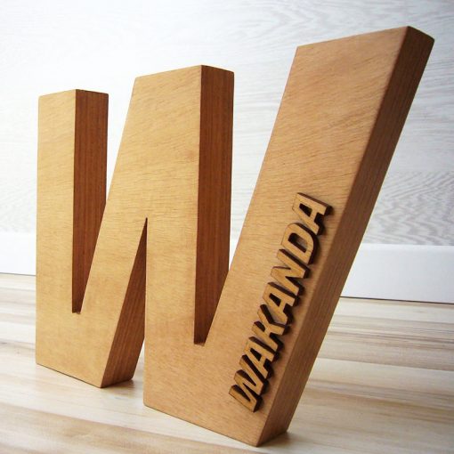 logo de madera personalizado