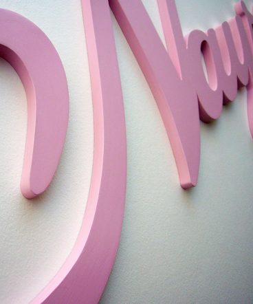 nombre decorado en rosa nayra