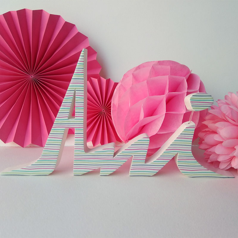 Nombre Ani con rayitas multicolor - Imagen 6