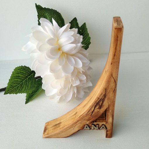 a de madera natural envejecida