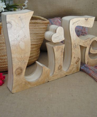 gran life de madera envejecida