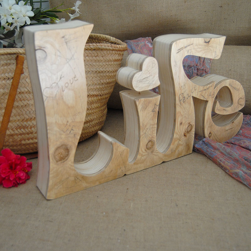 gran life de madera envejecida