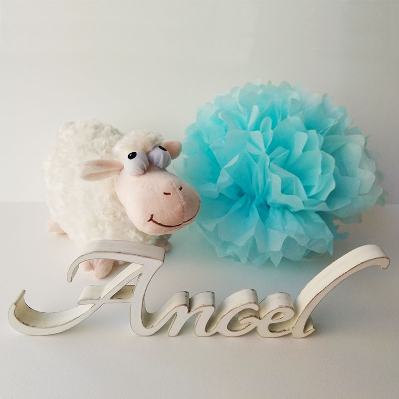 nombre angel artesano en blanco