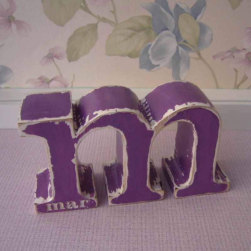 Mar grabada en m malva - Imagen 3