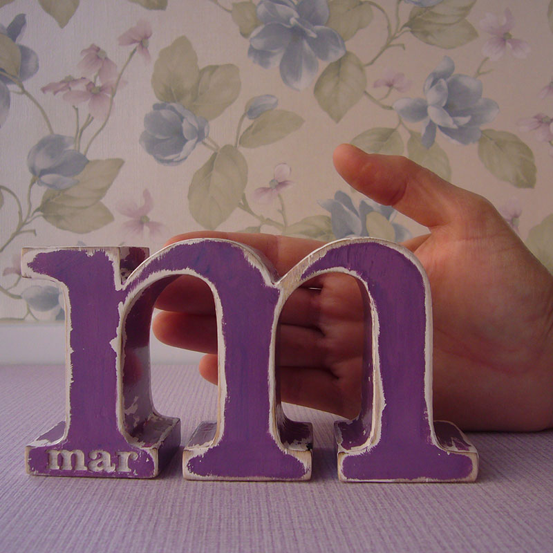 Mar grabada en m malva - Imagen 4