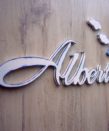 Nombre de madera alberto
