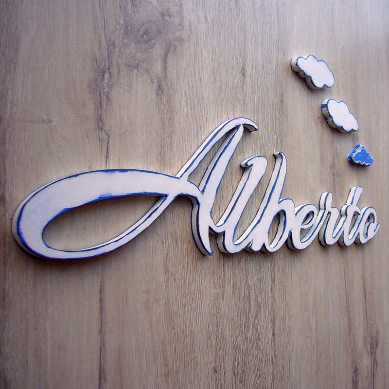 Nombre de madera alberto