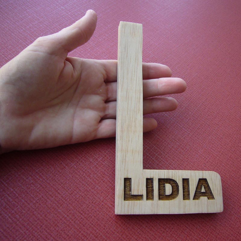 lidia grabado en madera natural - Imagen 5
