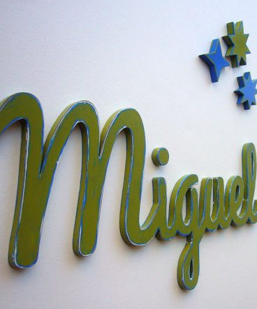 miguel nombre color verde