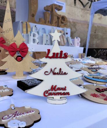 arbol de navidad personalizable