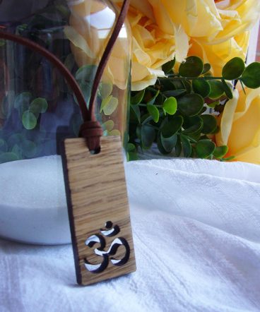 collar colgante rectangular chakra