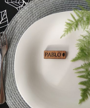 llaveros marcasitios de madera para bodas