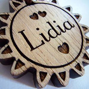 colgante collar personalizado