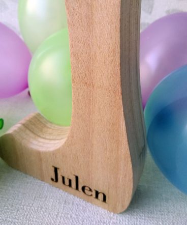 julen grabado en letra