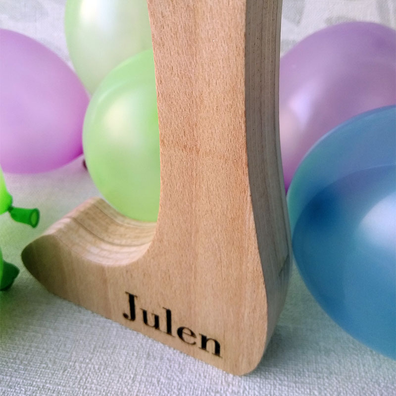 julen grabado en letra