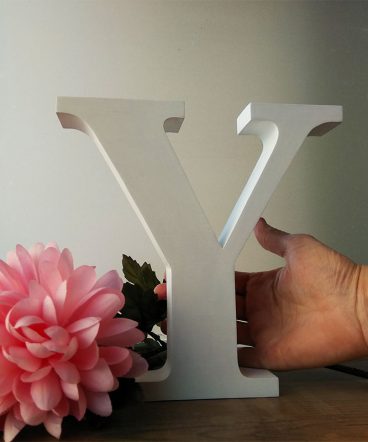 letra y griega personalizable