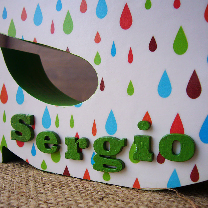 Letra Y griega personalizable en color blanco - Imagen 9