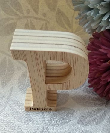 letra p con nombre patricia