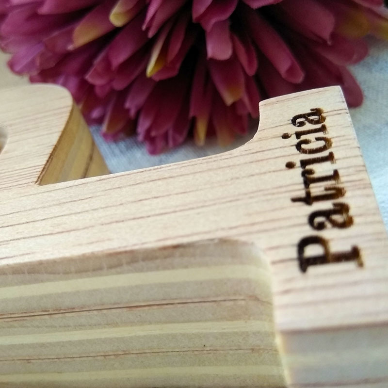 letra p con nombre patricia