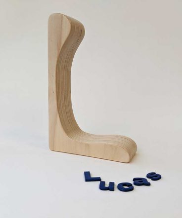 L madera simple para personalizar