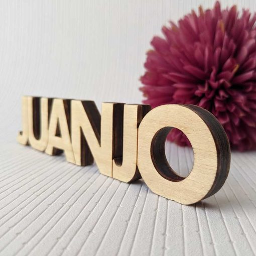 Juanjo nombre de madera