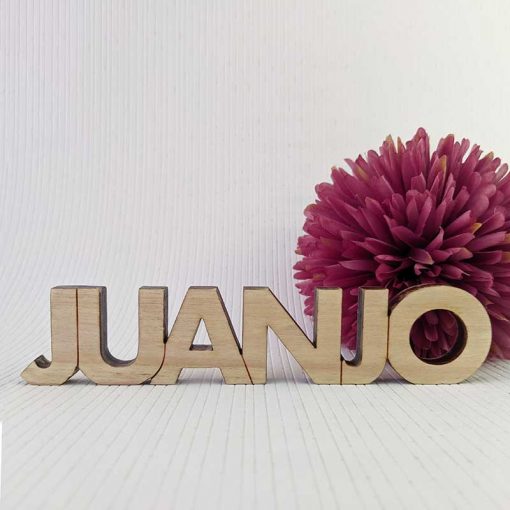 Juanjo nombre de madera - Imagen 2