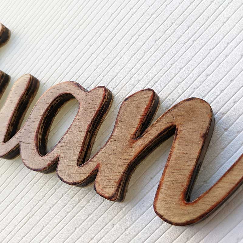 Juan nombre de madera - Imagen 3