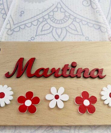 letrero personalizado con martina