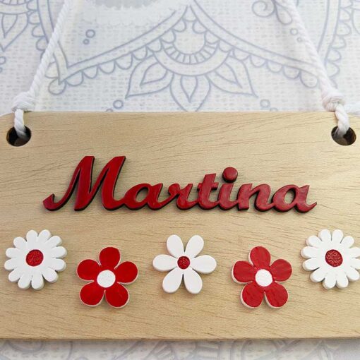 letrero personalizado con martina