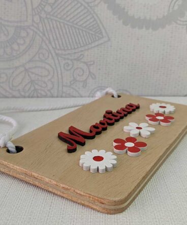 letrero personalizado con martina