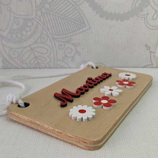 letrero personalizado con martina