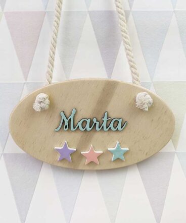 letrero personalizado con marta