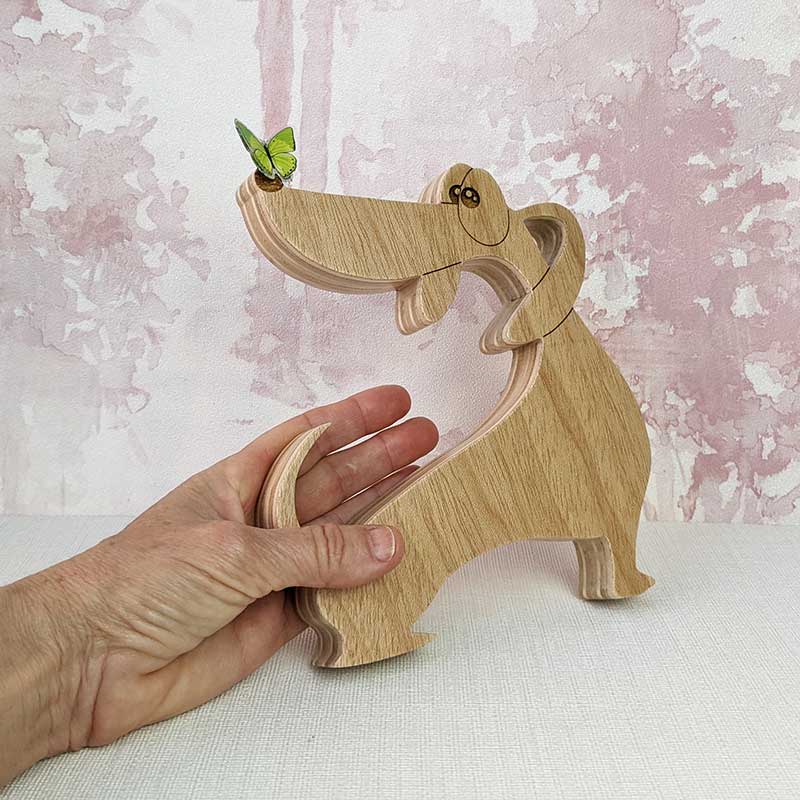 Perrito de madera - Imagen 4
