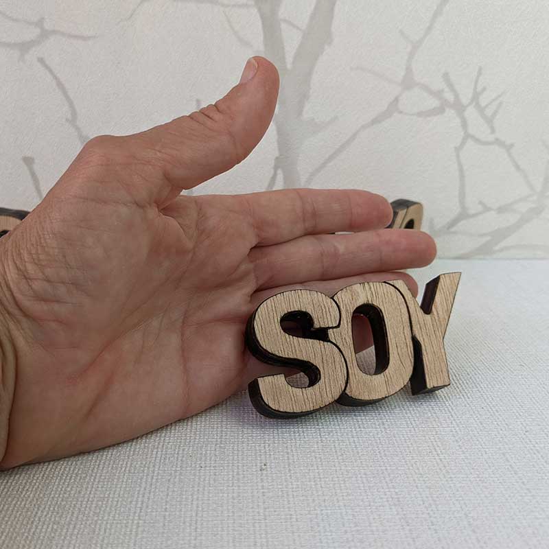 frase de madera yo sé que yo soy