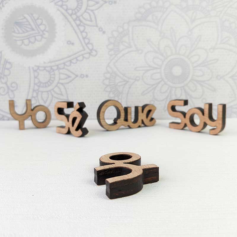 frase de madera yo sé que yo soy