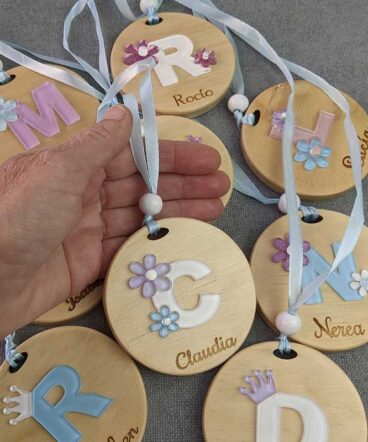 Círculos con metacrilato